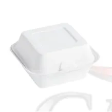 Contenant en bagasse 6x6x3 po – emballage alimentaire Canova Trois-Rivières