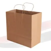 Sac avec poignées 13x7x13 po – emballage alimentaire Canova Trois-Rivières